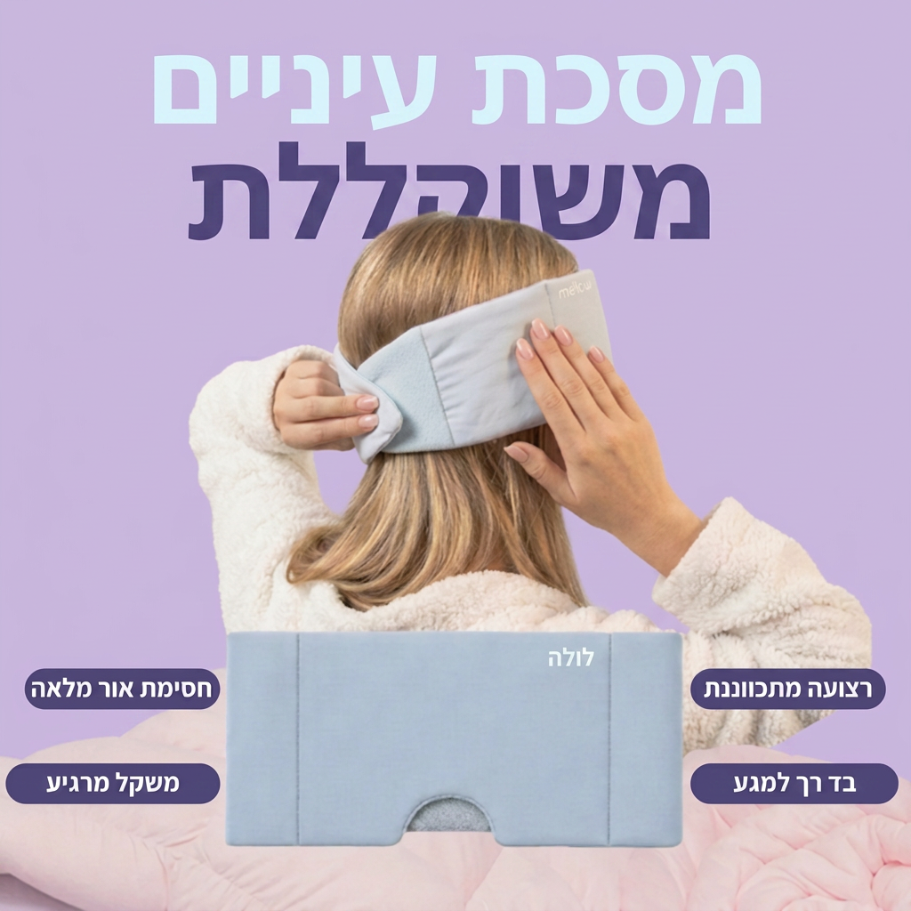 מסכת עיניים משוקללת